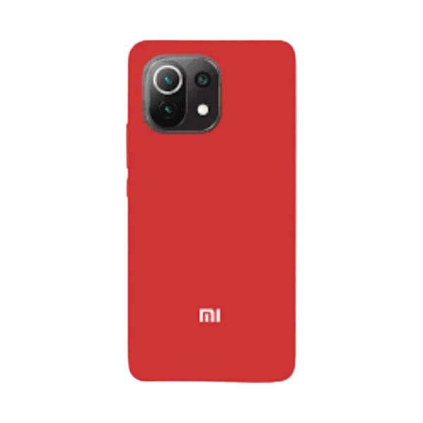 Silicone Case rojo Redmi 11