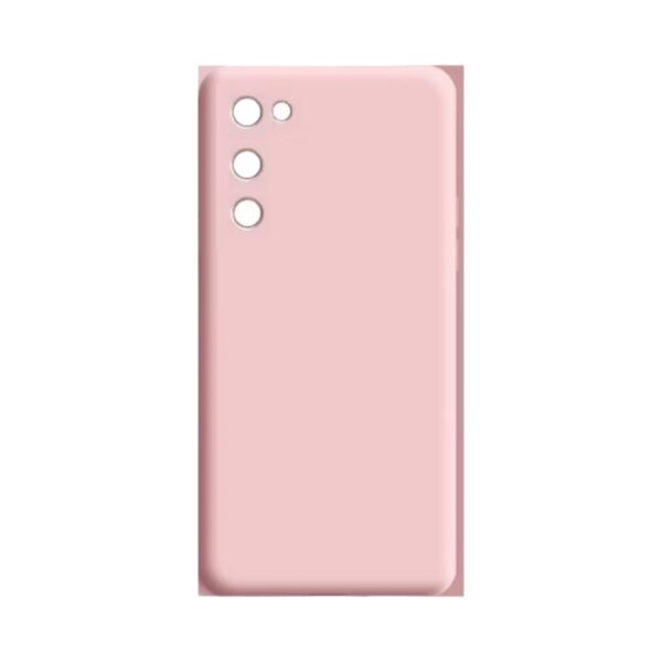 Silicone case rosado Samsung Galaxy A03 S