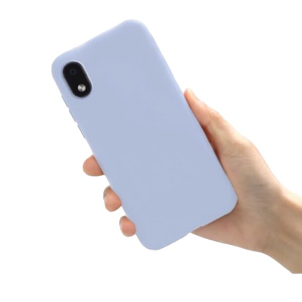 Silicone case azul Samsung Galaxy A01