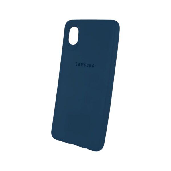 Silicone case azul Samsung Galaxy A01
