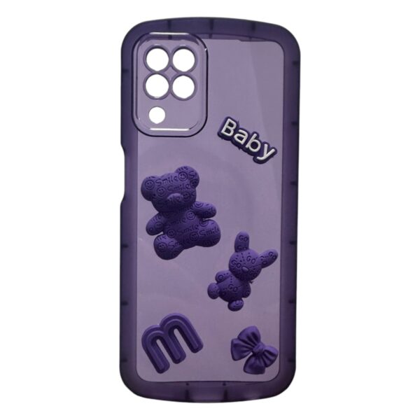 Case morado Samsung Galaxy A22 4G