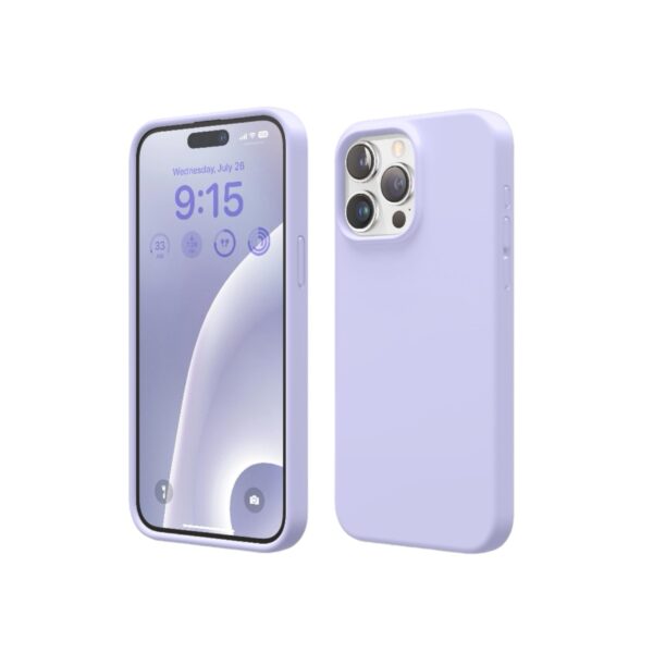 Silicone Case Lila iPhone 15 pro max