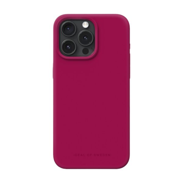 Silicone Case magenta iPhone 15 pro max