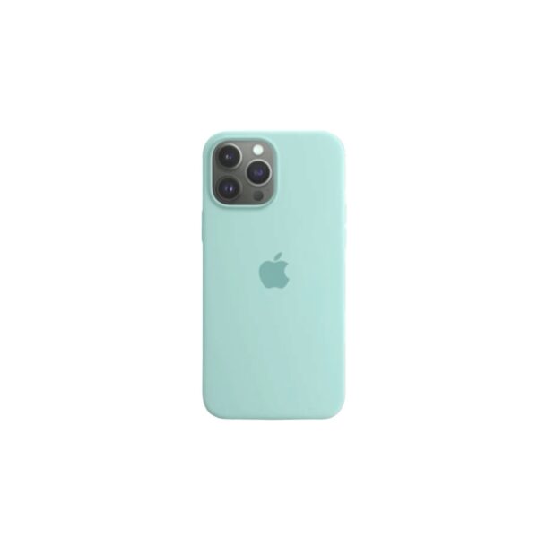 Silicone Case agua marina iPhone 14 pro max