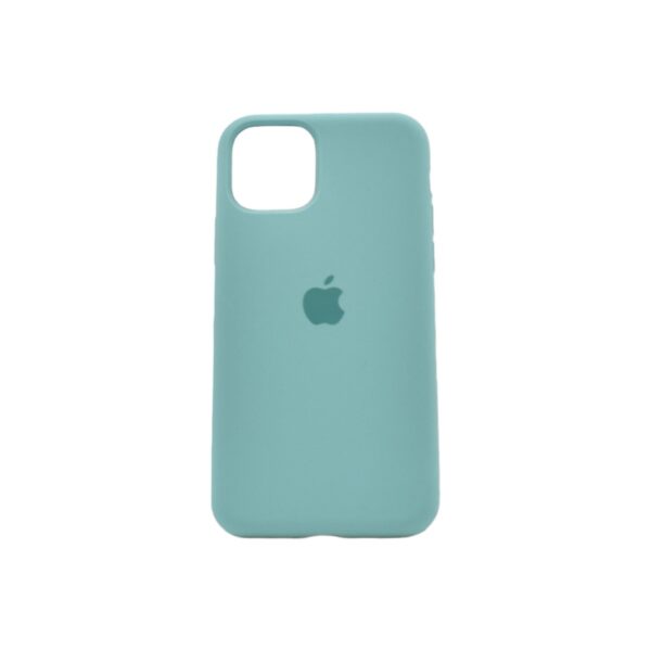 Silicone Case iPhone 13 pro max agua marina