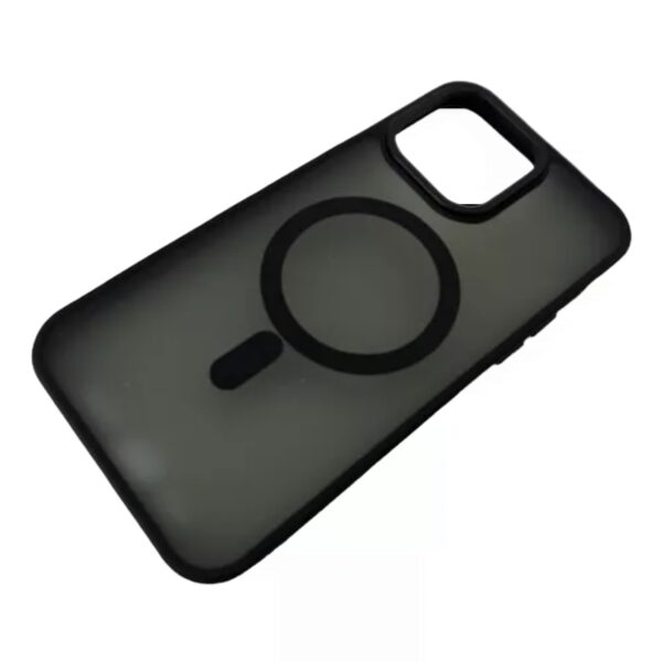 Case Magsafe negro iPhone 13 pro y pro max