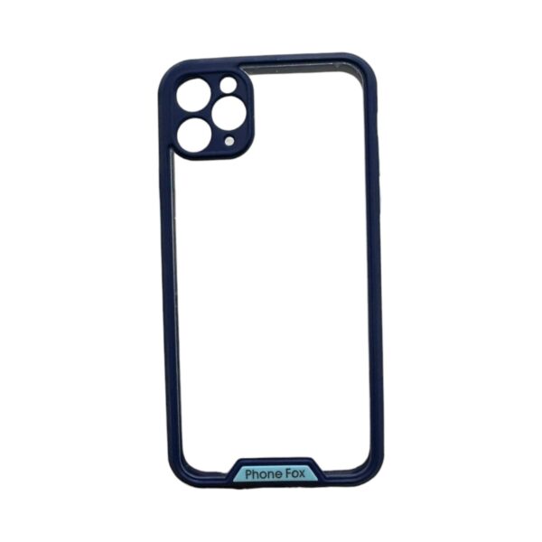 Case transparente azul iPhone 11 pro max