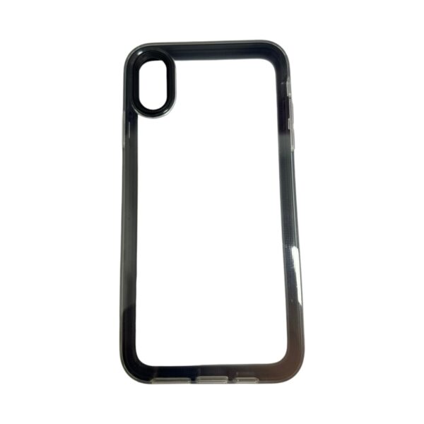 Case transparente negro iPhone xs max
