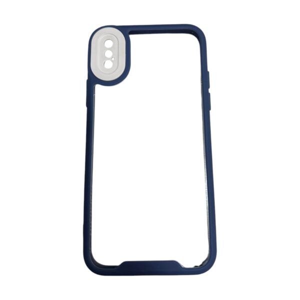 Case transparente azul iPhone xs