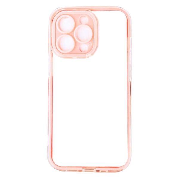 Case transparente rosado IPhone 13 pro max