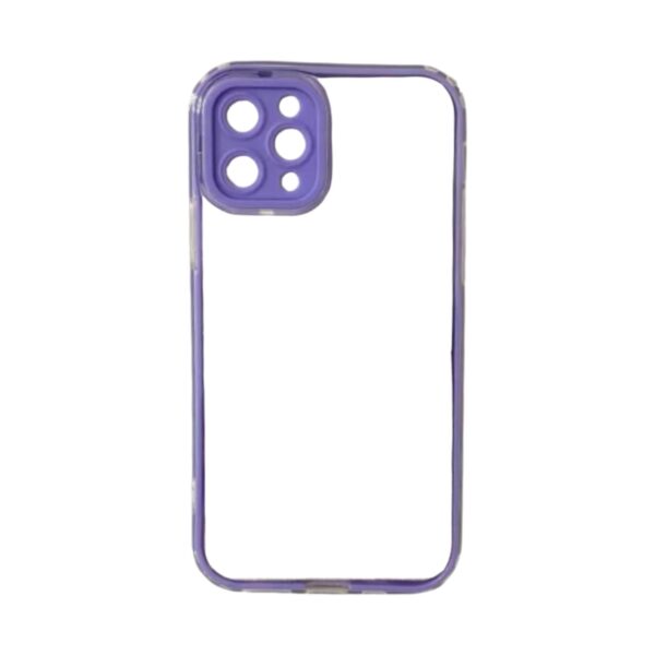 Case transparente morado IPhone 13 pro max