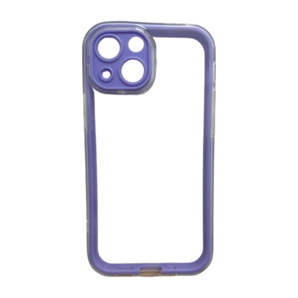Case transparente morado iPhone 13 mini