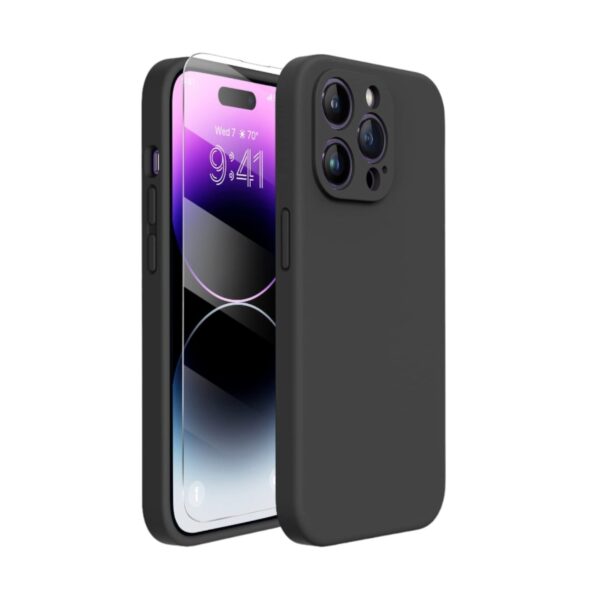 Silicone Case negro iPhone 14 pro max