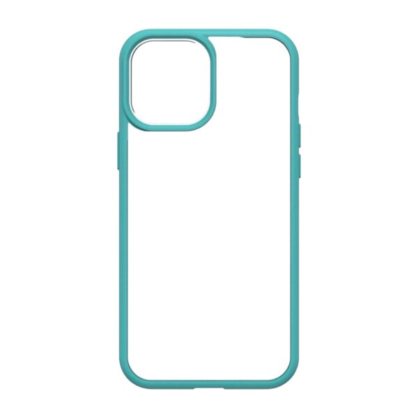 Case transparente azul agua marina iPhone 12