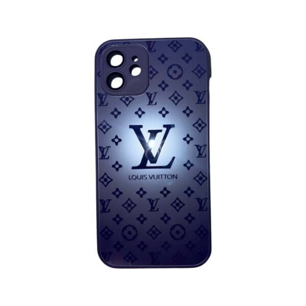 Case LV morado iPhone 12 - Imagen 2