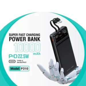 Power Bank 22.5W (Lightning/Tipo C)