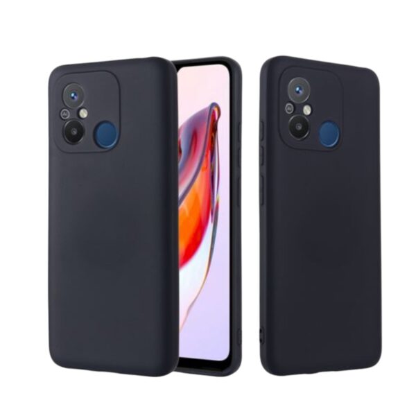 Silicone Case negro Redmi Note 12 C