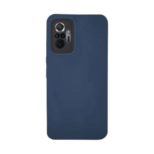 Silicone Case azul oscuro Redmi note 10 pro