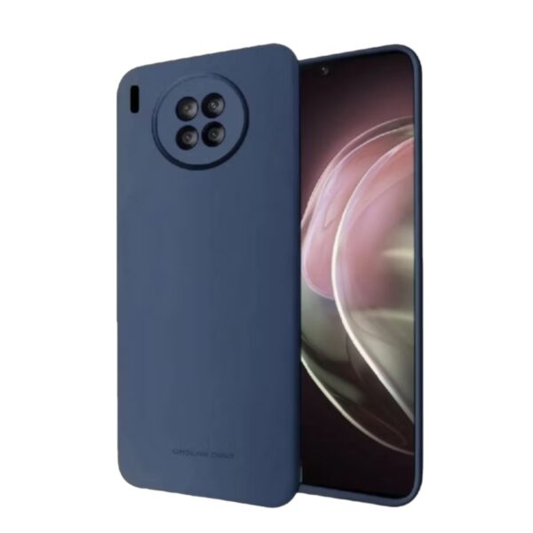 Silicone Case Azul Oscuro Huawei Nova 8