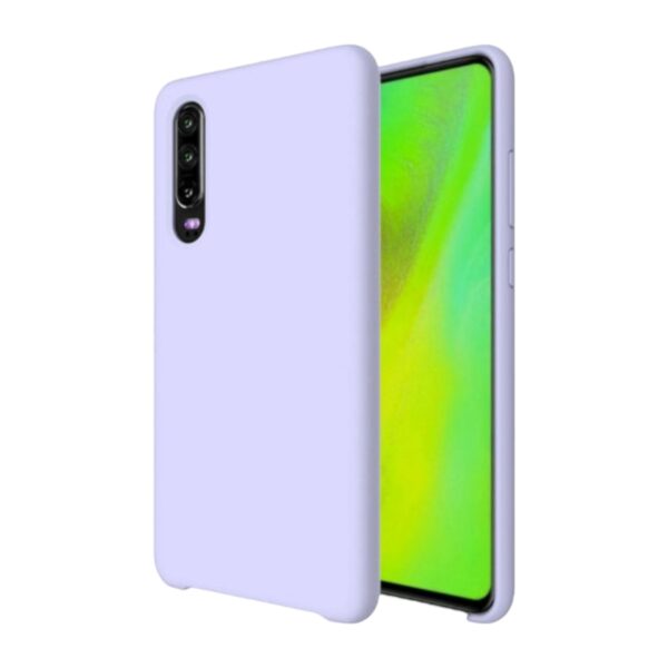 Silicone Case Lila Huawei p30