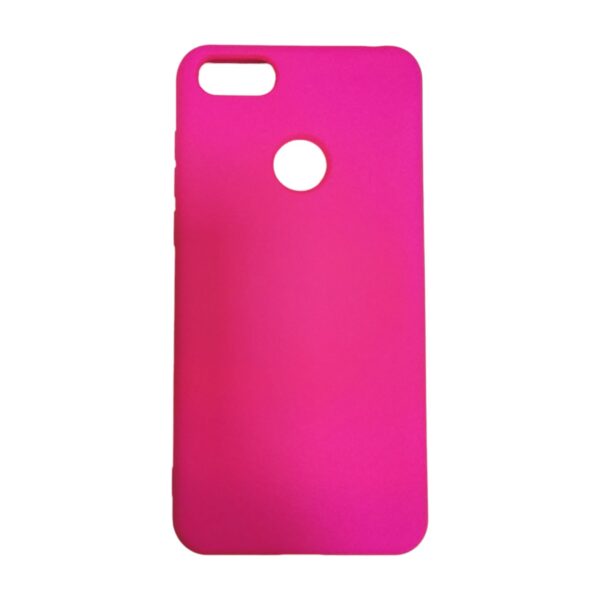 Silicone Case Fucsia moto E6 play