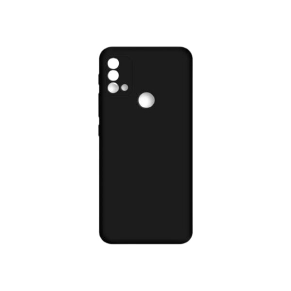 Silicone Case Negro Moto E30