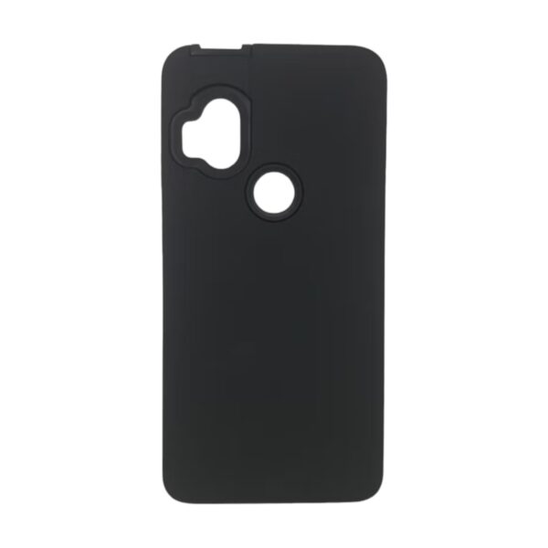Silicon Case Negro Moto one Hyper