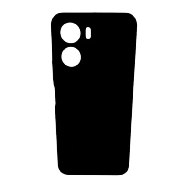 Silicone case negro vivo Y16