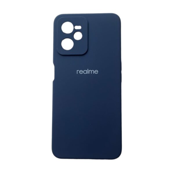 Silicone Case azul oscuro realme C35