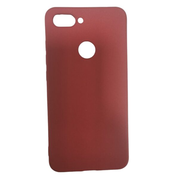 Silicone Case rojo Redmi 8 Lite