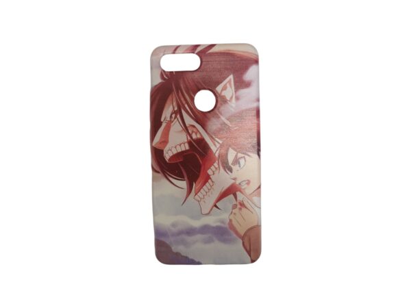 Silicone Case rojo anime Redmi 8 Lite