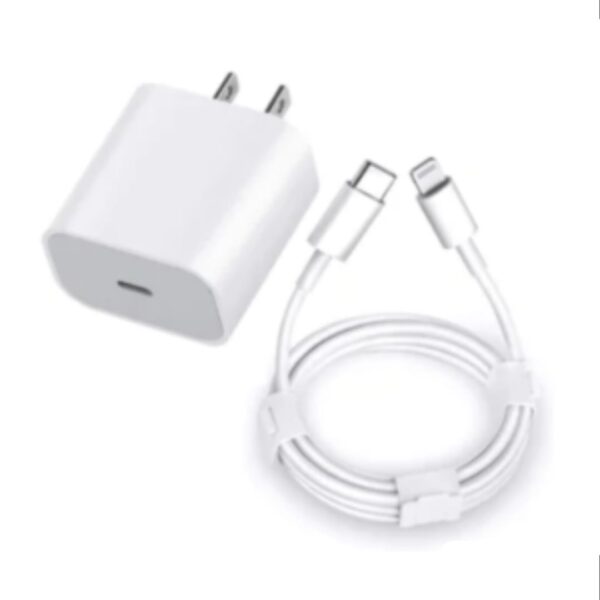 Combo cargador iPhone 20W + Cable