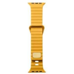 Pulso Apple Watch Simple Stylish Amarillo 42-45mm