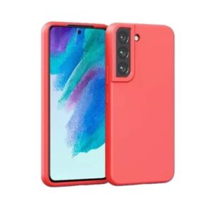 Silicone Case Rojo Samsung S21 FE