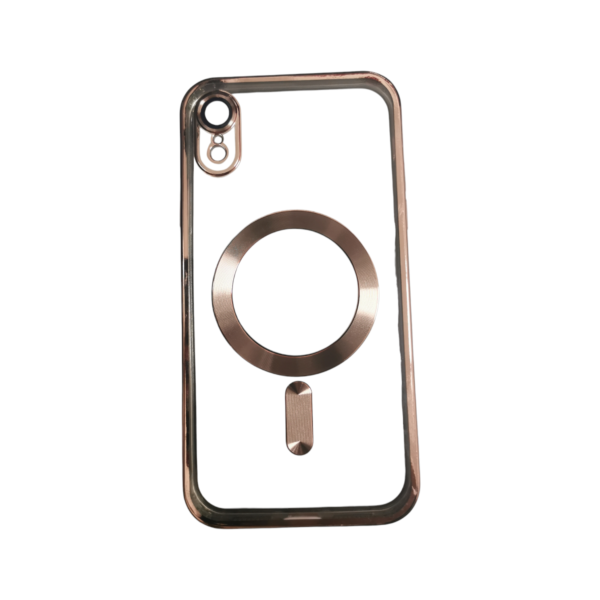 Case Magsafe oro rosa iPhone XR