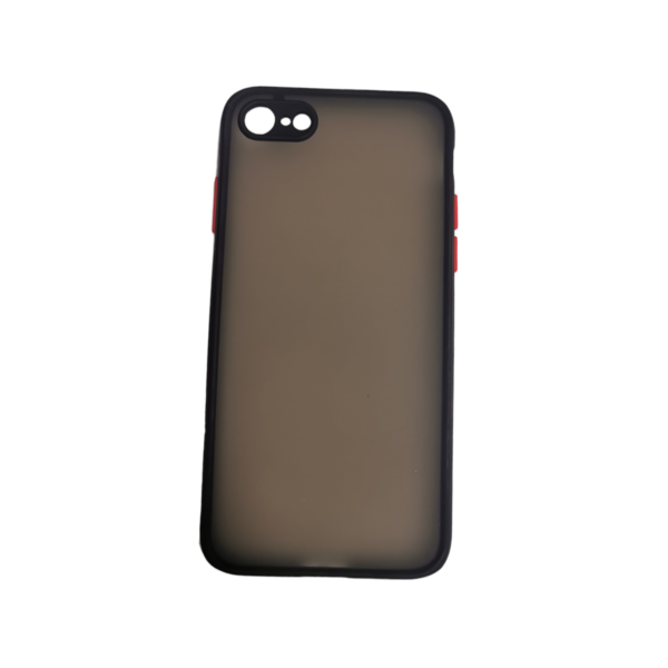 Case transparente negro iPhone 8
