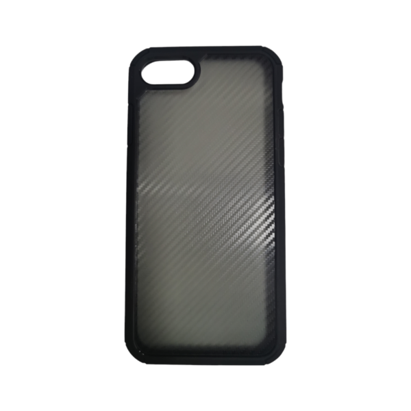 Case transparente negro iPhone 8