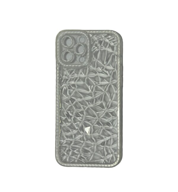 Case transparente endiamantado iphone 12 pro max