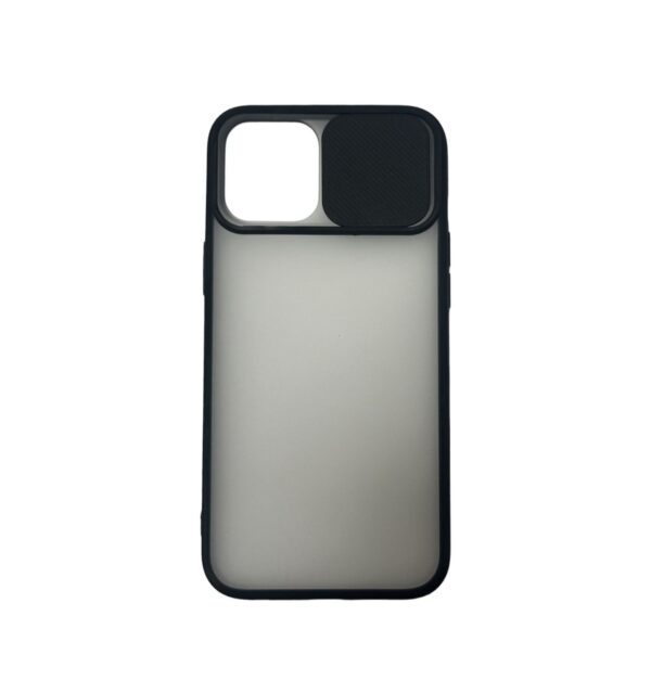 Case transparente con negro iphone 12 pro max