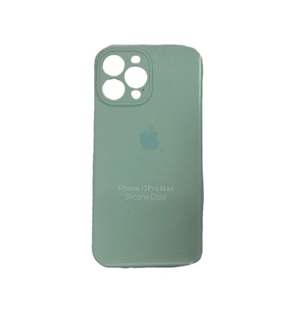 Silicone case azul agua marina iphone 13 pro max