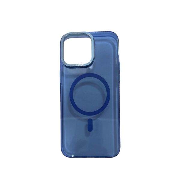 Case magsafe azul iphone 14 pro max