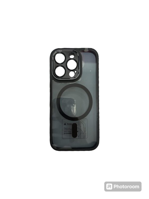 Case magsafe negro iphone 14 pro