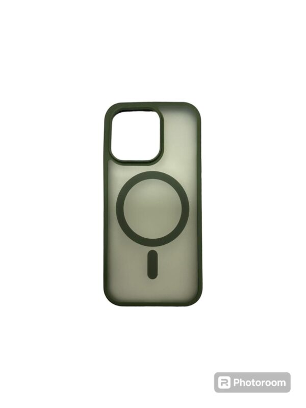 Case magsafe verde iphone 14 pro