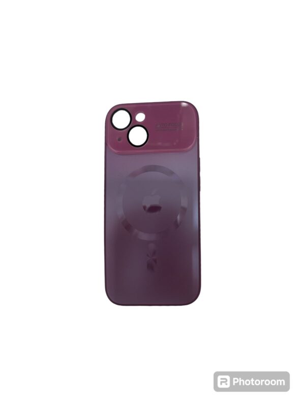 Case magsafe magenta iphone 15