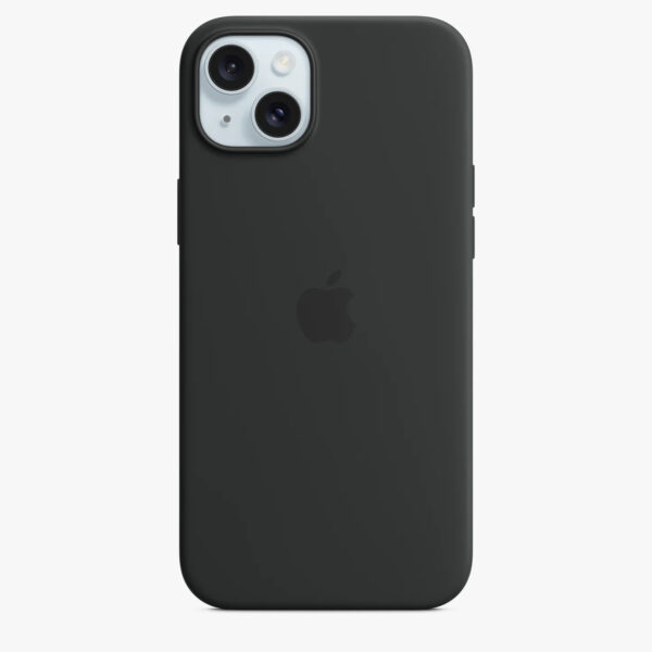 Silicone case negro iphone 15 plus