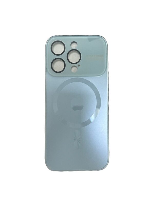 Case magsafe azul iphone 15 pro