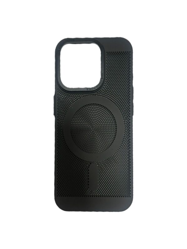 Case magsafe negro iphone 15 pro
