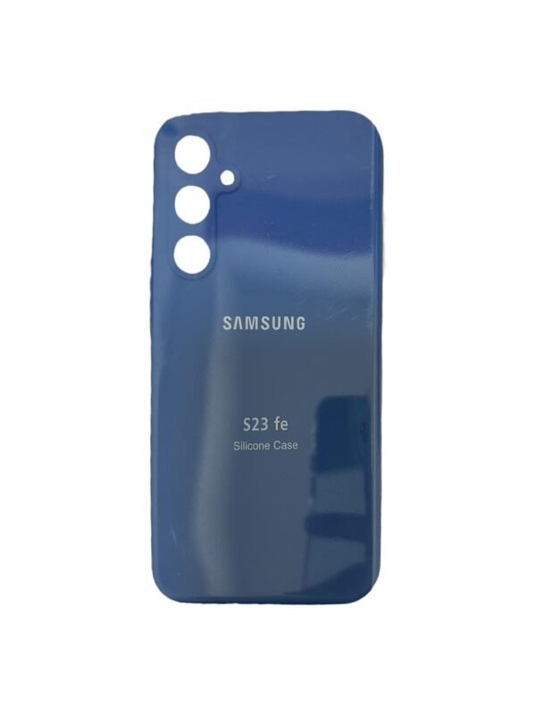 Silicone case azul samsung S23 fe
