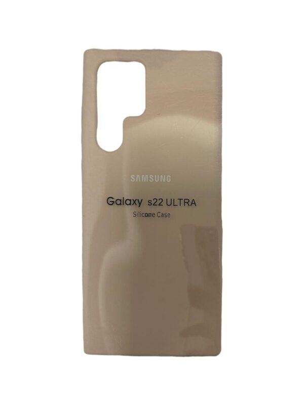 Silicone case piel galaxy samsung S22 ultra