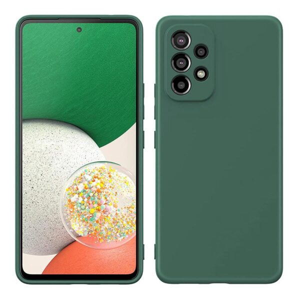 Silicone case verde samsung galaxy a 53
